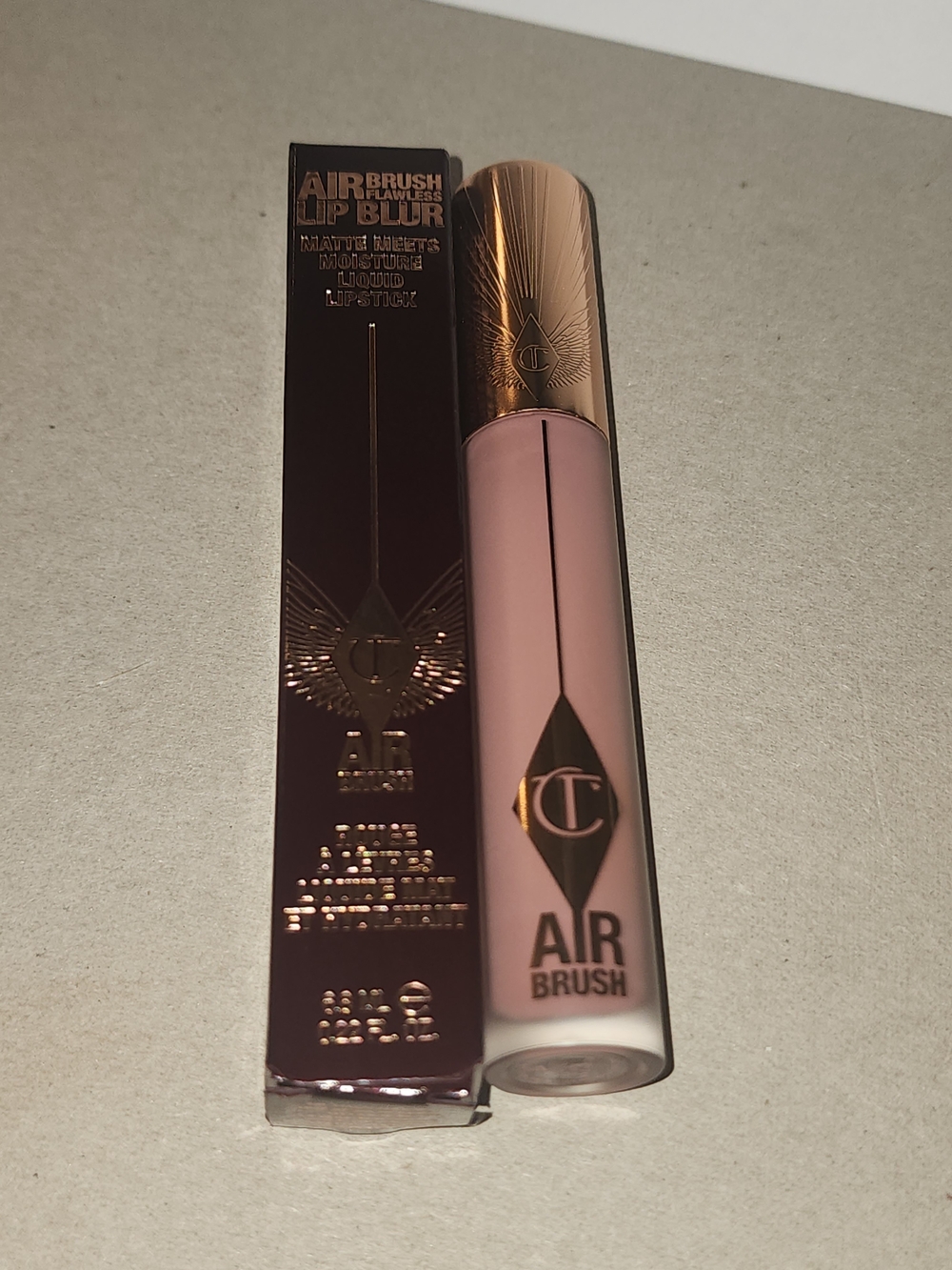 Charlotte Tilbury Airbrush Matte Liquid Lipstick - Pillow Talk Blur